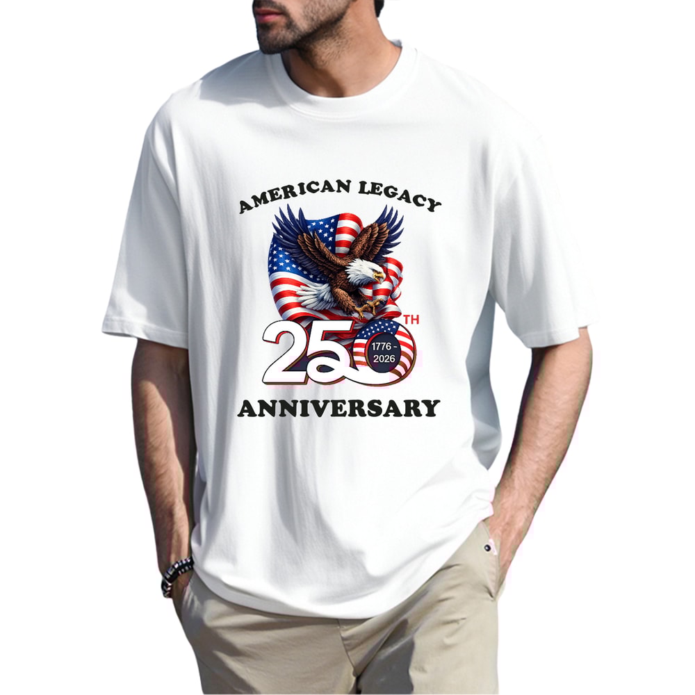American Legacy 250th Anniversary Patriotic Eagle USA T-Shirt