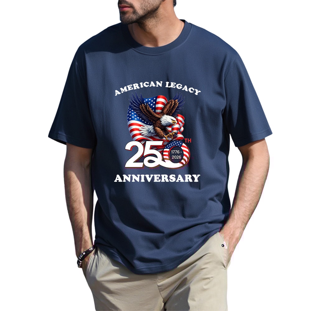 American Legacy 250th Anniversary Patriotic Eagle USA T-Shirt